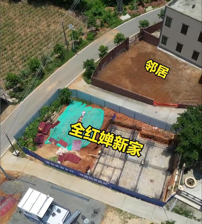 始行动全家地基质量被网友狂赞太过关OG真人全红婵家一建房邻居家也开(图10)